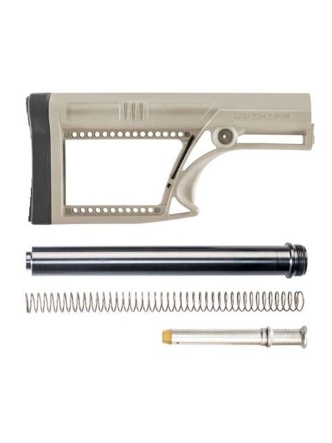 Luth-AR MBA-2 Skullaton Stock with Std 308 Kit FDE - Luth-AR