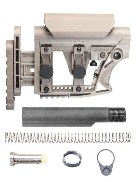 Luth-AR MBA-3 Stock Assy. with Mil-Spec .223 Kit FDE - Luth-AR