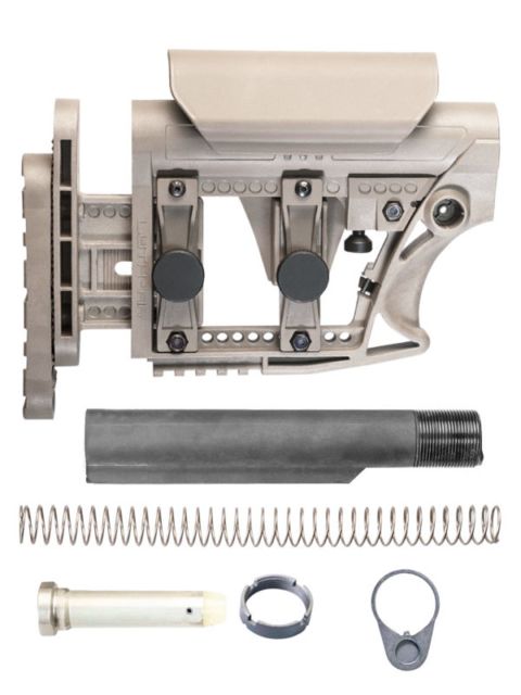 Luth-AR MBA-3 Stock Assy. with Mil-Spec .308 Kit FDE - Luth-AR