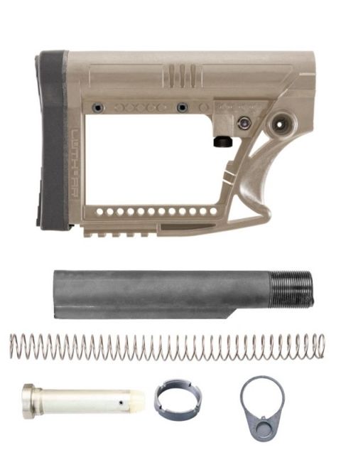 Luth-AR MBA-4 Stock Assy. with Mil-Spec .308 Kit FDE - Luth-AR