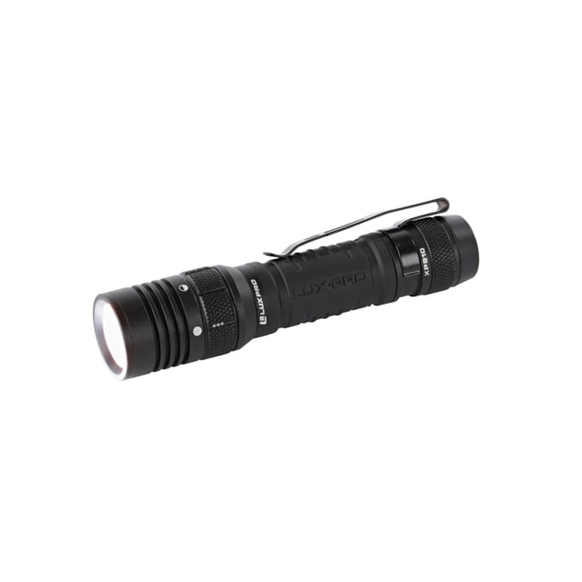 LuxPro   Pro Series Defensive Flashlight 1000 Lumens Black CR18650 - Luxpro