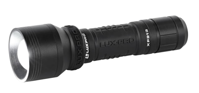 LuxPro   Rechargeable 1100/70 Lumens LED Aluminum Black - Luxpro