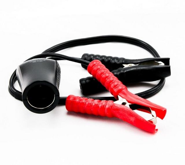 LW Scientific Battery Clamps for 10A/12 V Cigarette Plug