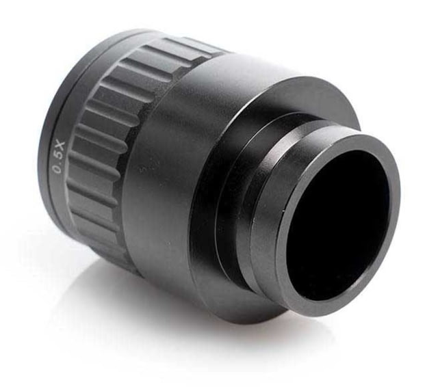LW Scientific Focusable C-mount Trinoc Pipe w/0.5x Lens for Better FOV