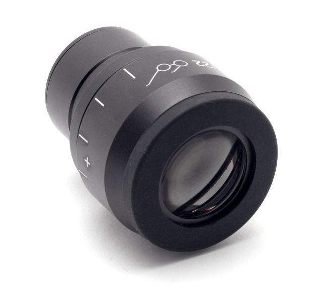 LW Scientific Innovation Microscope 10x/22mm Superwide Eyepiece w/ Reticle Installed High FP 30mm Tube Size