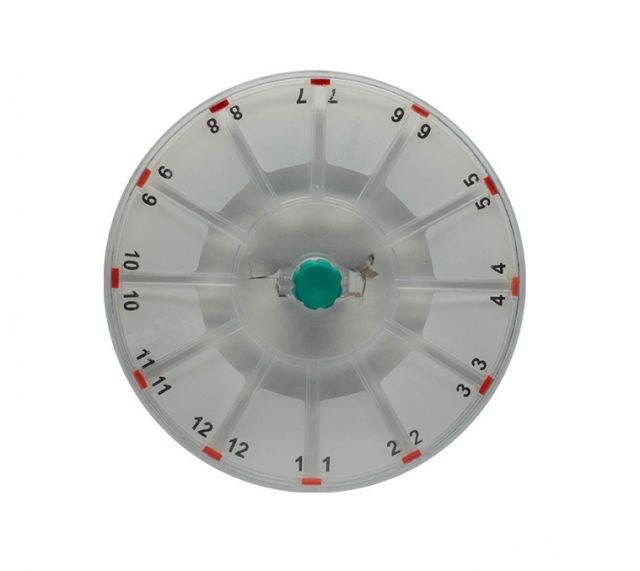 LW Scientific Zipcombo Rotor 12 Place Hematocrit 40mm Tubes for Zipcombo Centrifuge