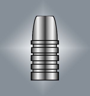 Lyman 380681 Double Cavity Mould 38-55 Cal 250 Grains