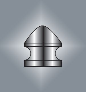 Lyman 457130 in.Collar Button in. 45-70 Double Cavity
