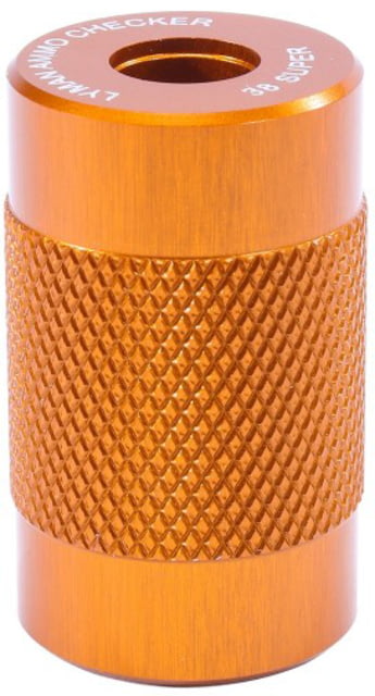 Lyman Ammo Checker Single Caliber 38 Super Orange - Lyman
