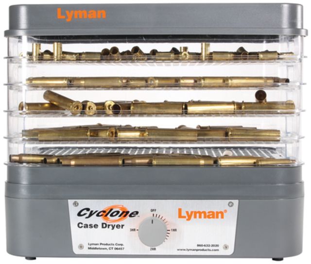 Lyman Cyclone 115V Case Dryer .223/9mm x1000/x2000 Gray