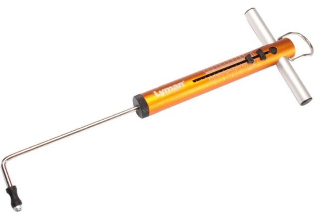 Lyman Mechanical Trigger Pull Gauge T Handle 0-12 lb Orange/Silver