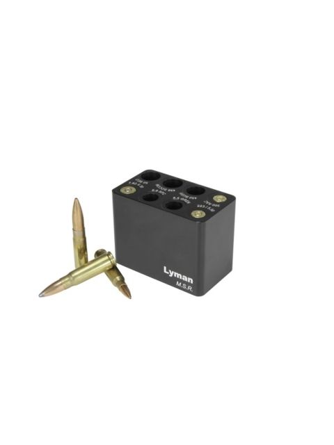 Lyman MSR Ammo Checker Block Black
