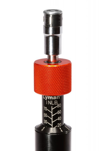 Lyman Pro Drive Torque Wrench 10 - 80 lbs Orange/Black