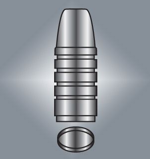 Lyman Rifle Bullet Mould 375/ 38-55 - #375449