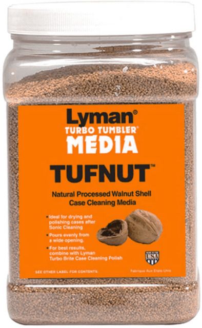 Lyman Tumbling Media Small Tufnut Untreated