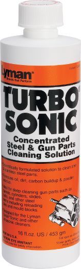 Lyman Turbo Sonic Steel Cleaning Solution 16oz Bottle