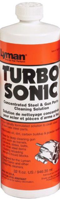 Lyman Turbo Sonic Gun Parts Cleaning Solution 32 fl oz