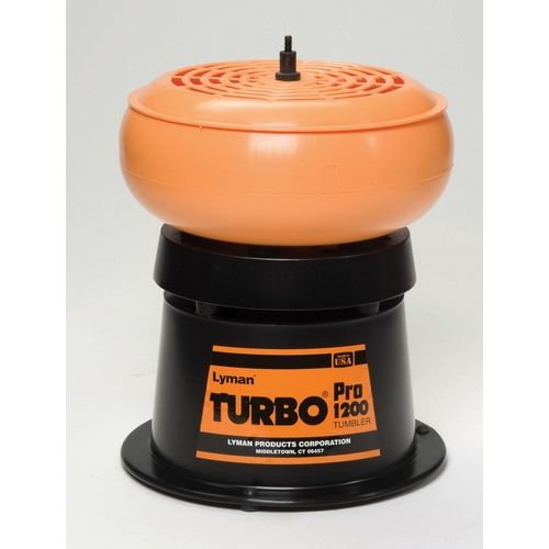 Lyman Turbo Tumbler 1200 Auto-Flo - 230V w/media - Lyman