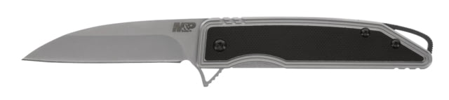 M&P Sear Spring Assist Folding Knife 2.9in 8Cr13MoV Stainless Steel Blade 4in Stainless Steel w/ G10 Inserts Handle - M&P