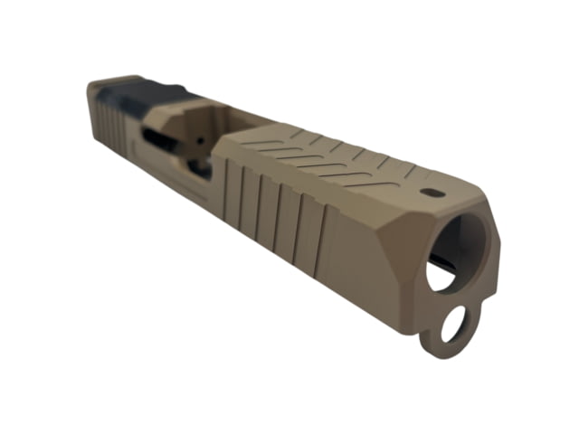 M2 Armament Group Helot Glock 19 Gen 1/2/3 Compatible Stripped Slide Desert Tan - M2 Armament Group