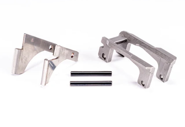M2 Armament Group DIY Polymer80 PF940v2/G17 Rail Set w/ Locking Block/ Rear Rail Module/ 2x Pins Black - M2 Armament Group