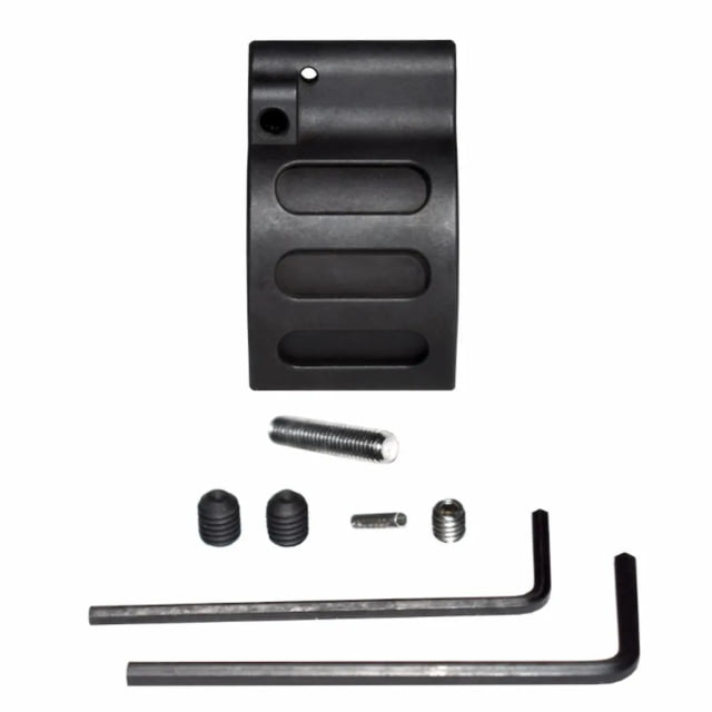 M2 Armament Group AR-15 .750 Low-Profile Adjustable Gas Block Black - M2 Armament Group
