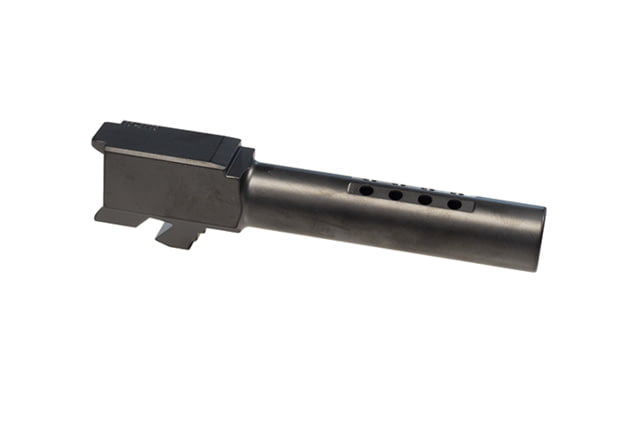 M2 Armament Group Glock 19 Gen 1-5 9mm Ported Non-Threaded Pistol Barrel Black - M2 Armament Group