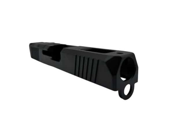 M2 Armament Group Turbo Glock 19 Gen 1/2/3 Compatible Ported Stripped Slide Black - M2 Armament Group