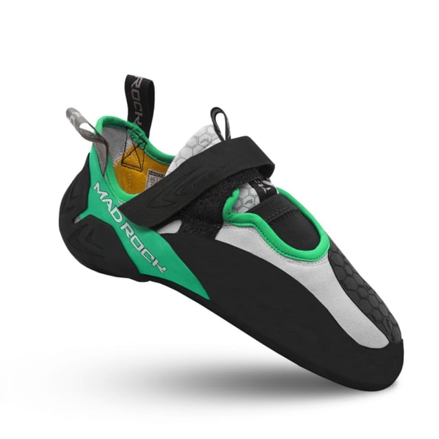Mad Rock Drone LV Climbing Shoes - Mens, Black/Green, 13, 450130