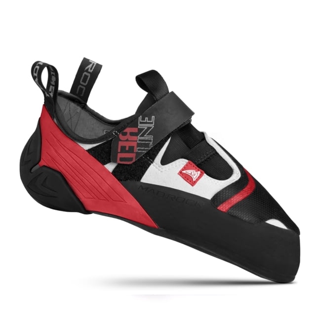 USED Mad Rock Redline Strap Climbing Shoes - Mens Black/Red 12.5