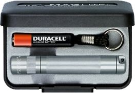 MagLite Mini 2 Cell AAA Incandescent Flashlight Gray Pewter Pres. Box