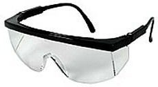 Magid Glove Glasses Safety Blk Clear Lens Y30BKC Package - Magid Glove