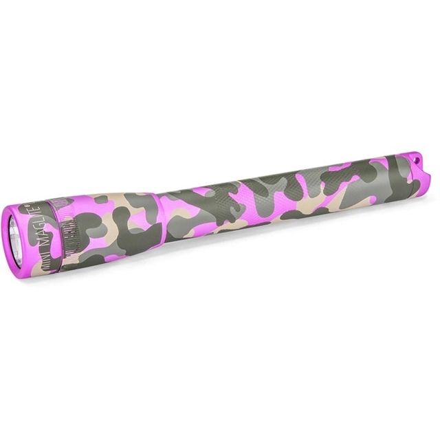 Maglite 2 Cell AA Mini LED Flashlight Pink Camo - Maglite