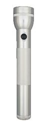 MagLite 3-cell D Heavy Duty Aluminum Water Resistant Flashlight Silver - Maglite