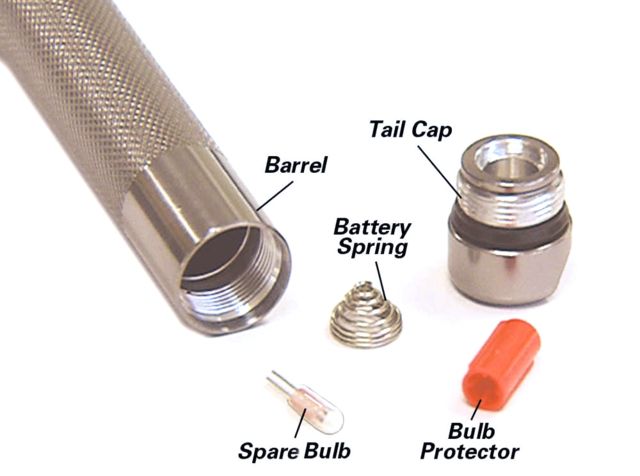 Maglite D-Cell O Ring Tail Cap - Maglite