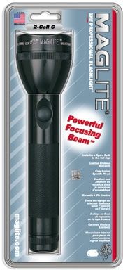 Maglite ML 100 2-Cell C LED Flashlight Blister Pack Black S2DX6 - Maglite