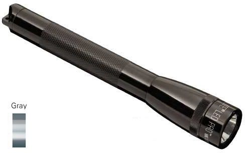 Maglite LED Mini Maglite 2-Cell AA Pro Flashlight Presentation Box Gray - Maglite