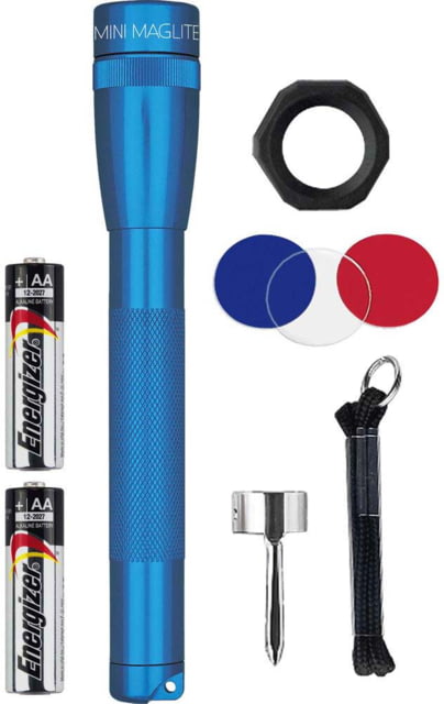 Maglite Mini Maglite LED Flashlight Combo Pack Blue - Maglite
