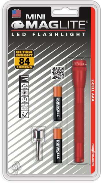 Maglite Mini 2AAA Led - Red