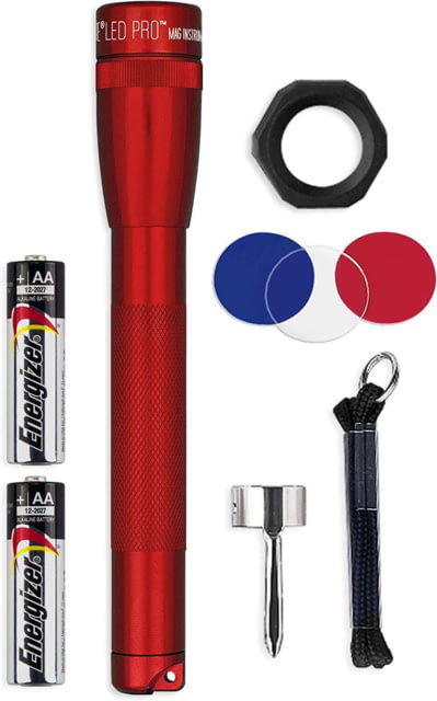 Maglite Mini Maglite Pro LED Flashlight Combo Pack Red - Maglite
