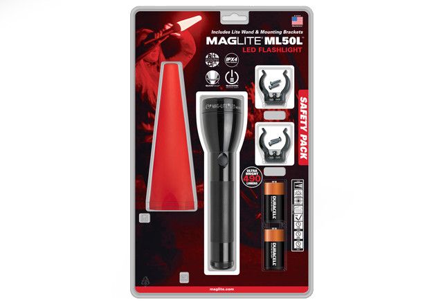 Maglite Safety Pack ML50L Light BLACK Full Size - Maglite