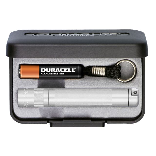 MagLite Solitaire AAA 1-Cell Incandescent Flashlight Silver Pres. Box - Maglite