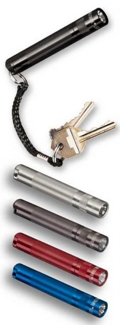 MagLite Solitaire LED Flashlight 1AAA Gray Presentation Box S