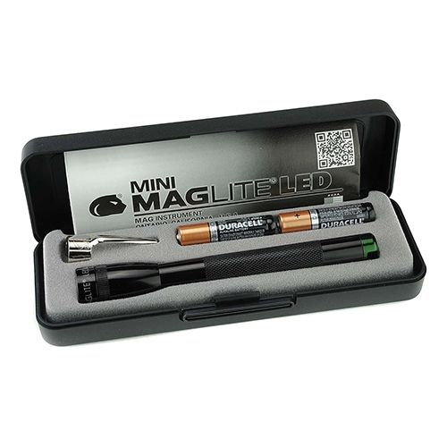 Maglite Maglite Spectrum AAA Mini Mag Light-Grren Light BLACK Small - $25.99 at Optics Planet