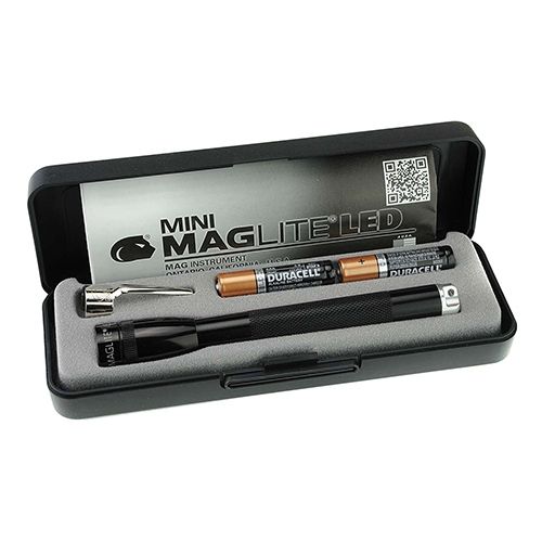 Maglite Spectrum AAA Mini Mag Light-Warm White Light BLACK Small - Maglite