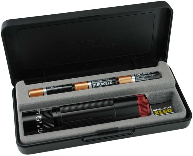 Maglite Maglite Spectrum XL50 LED Flashlight Red Light BLACK Compact - $39.99 at Optics Planet