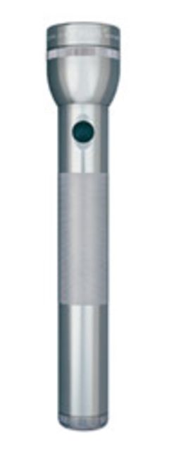 MagLite Standard 3 Cell D LED Flashlight Grey Pewter Blister Pack - Maglite
