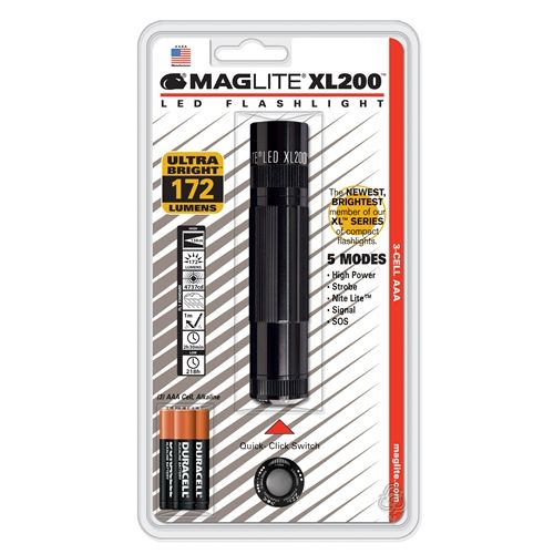 Maglite Xl200 3 Aaa-cell Led Flashlight Blue - XL200-S311C - Maglite