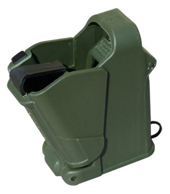 Maglula UpLULA Universal Pistol Magazine Speed Loader 9mm to .45 ACP Dark Green