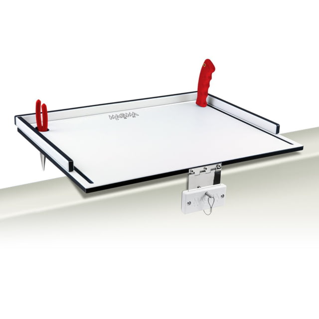 Magma Econo Mate Bait Filet Table - 12" - White/Black
